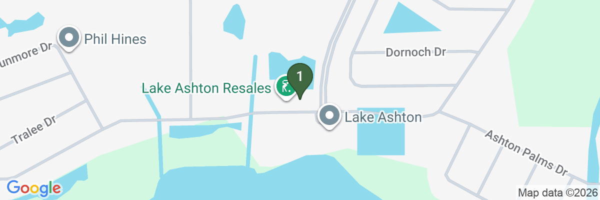 Map showing facility locations